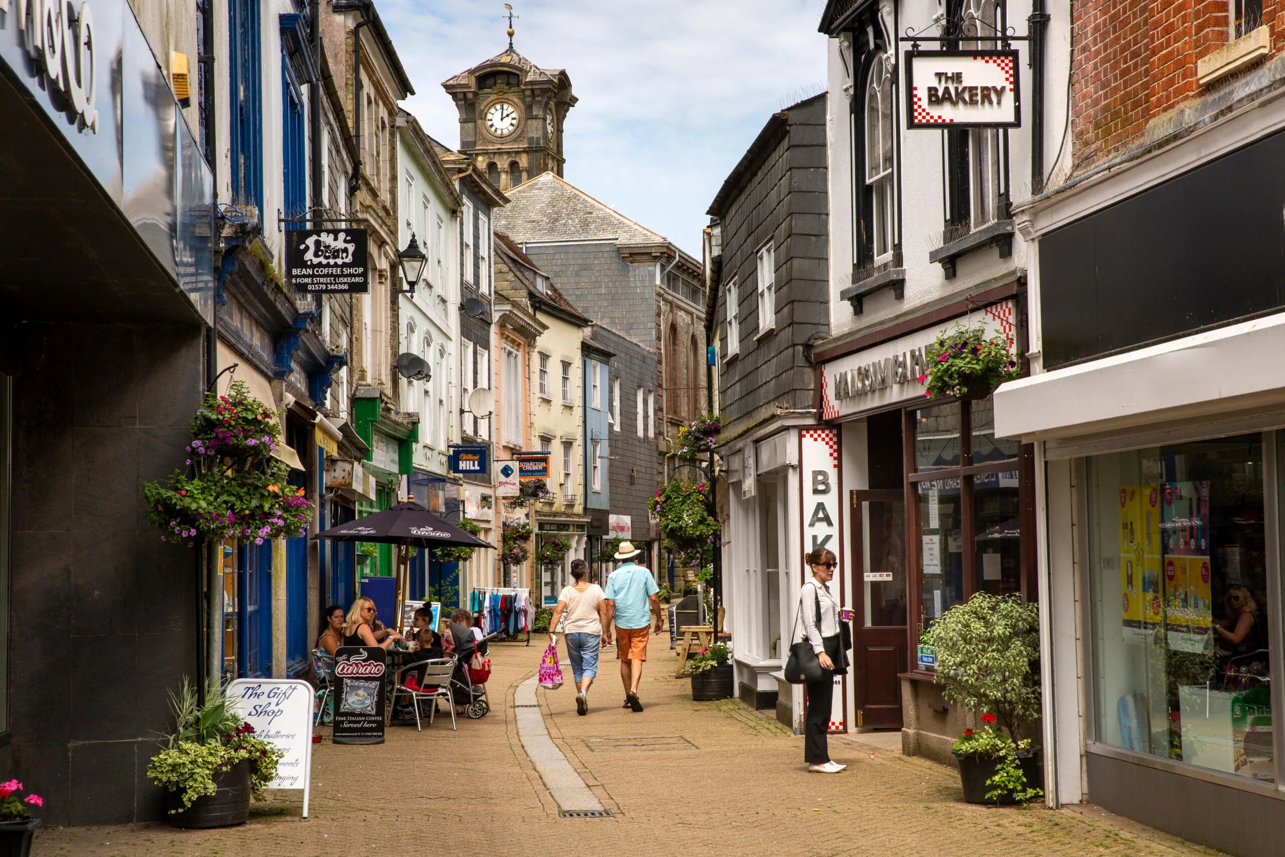Fore Street, Liskeard, Cornwall