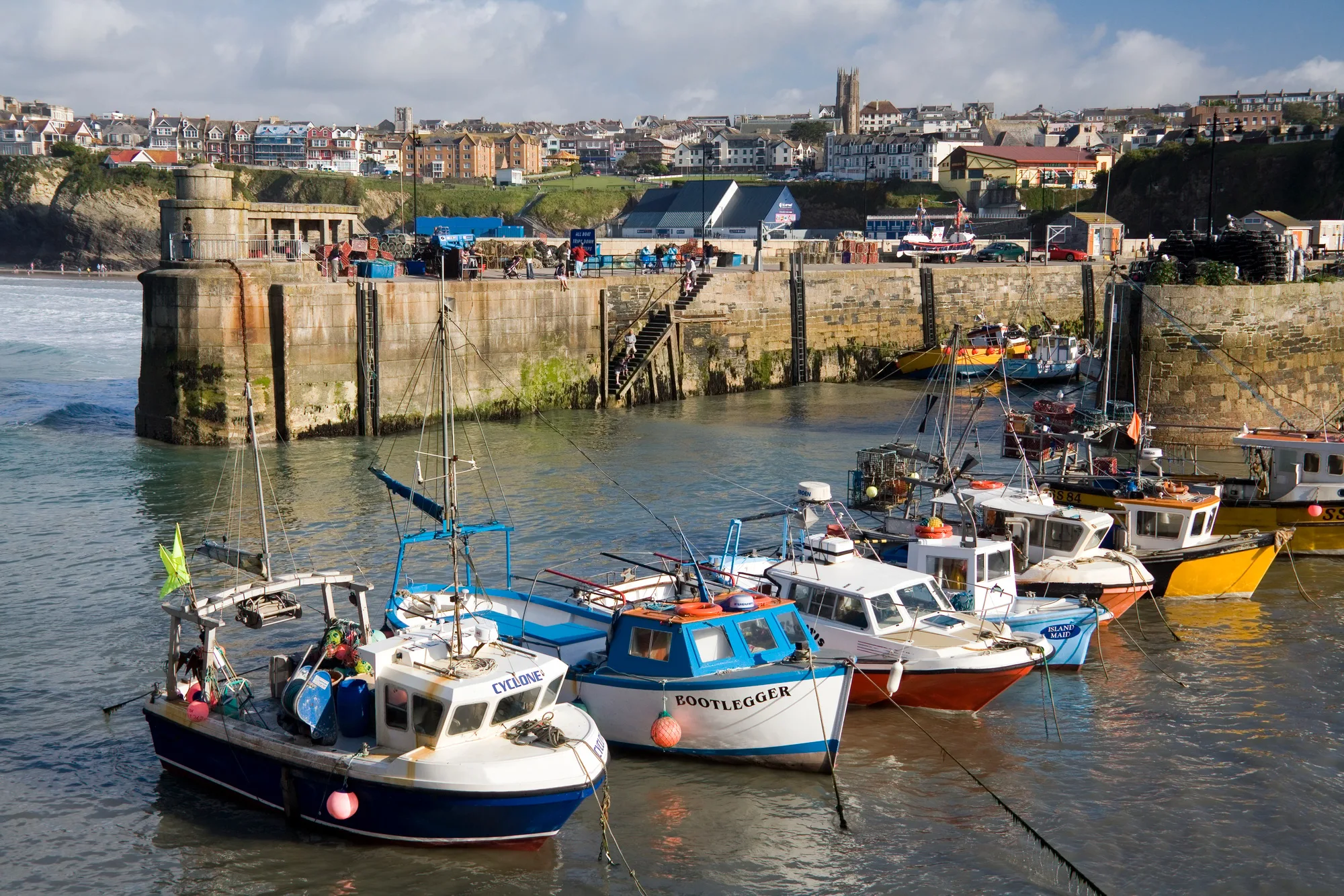 Newquay Harbor, Cornwall