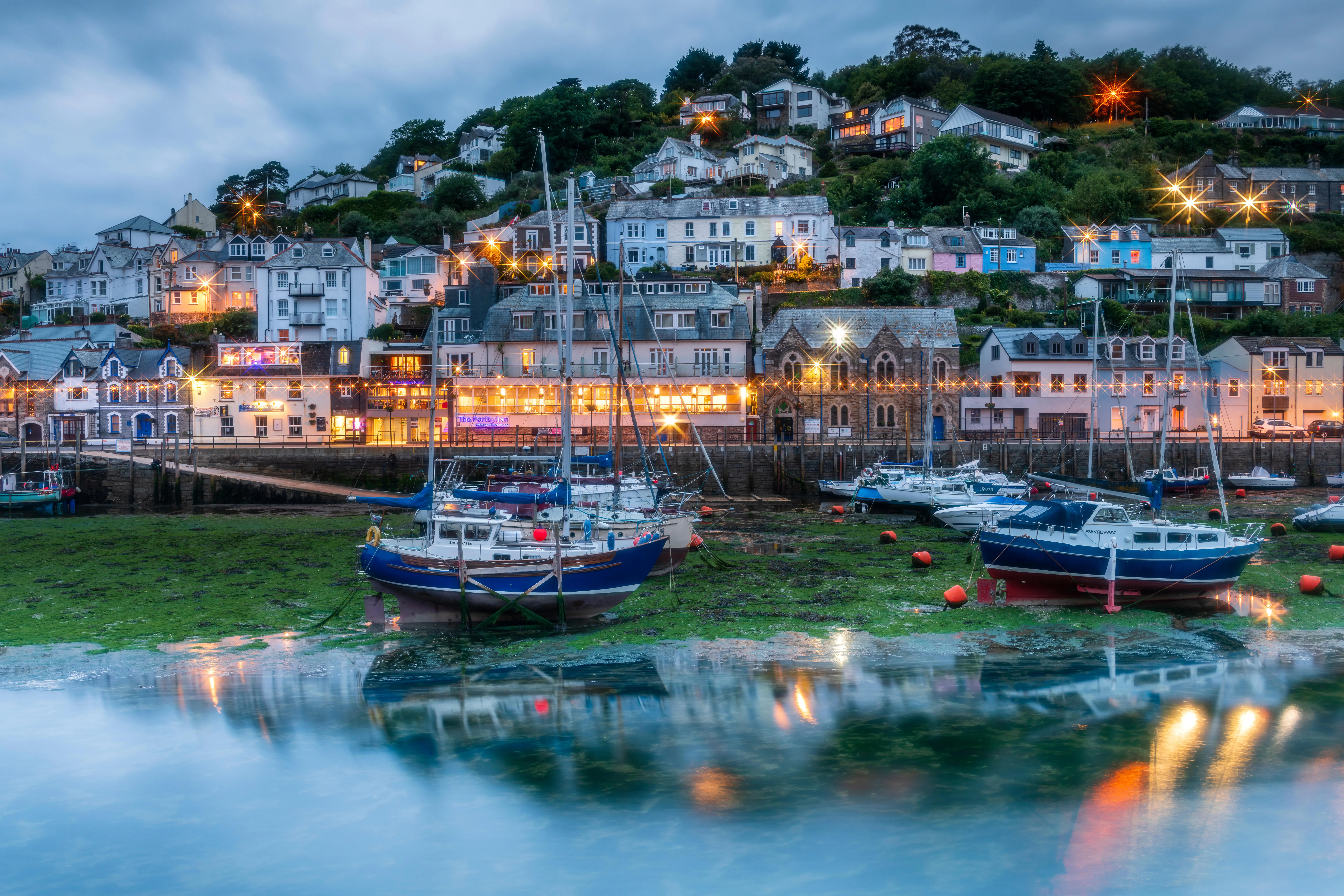 The historic fishing port of Looe, Cornwall