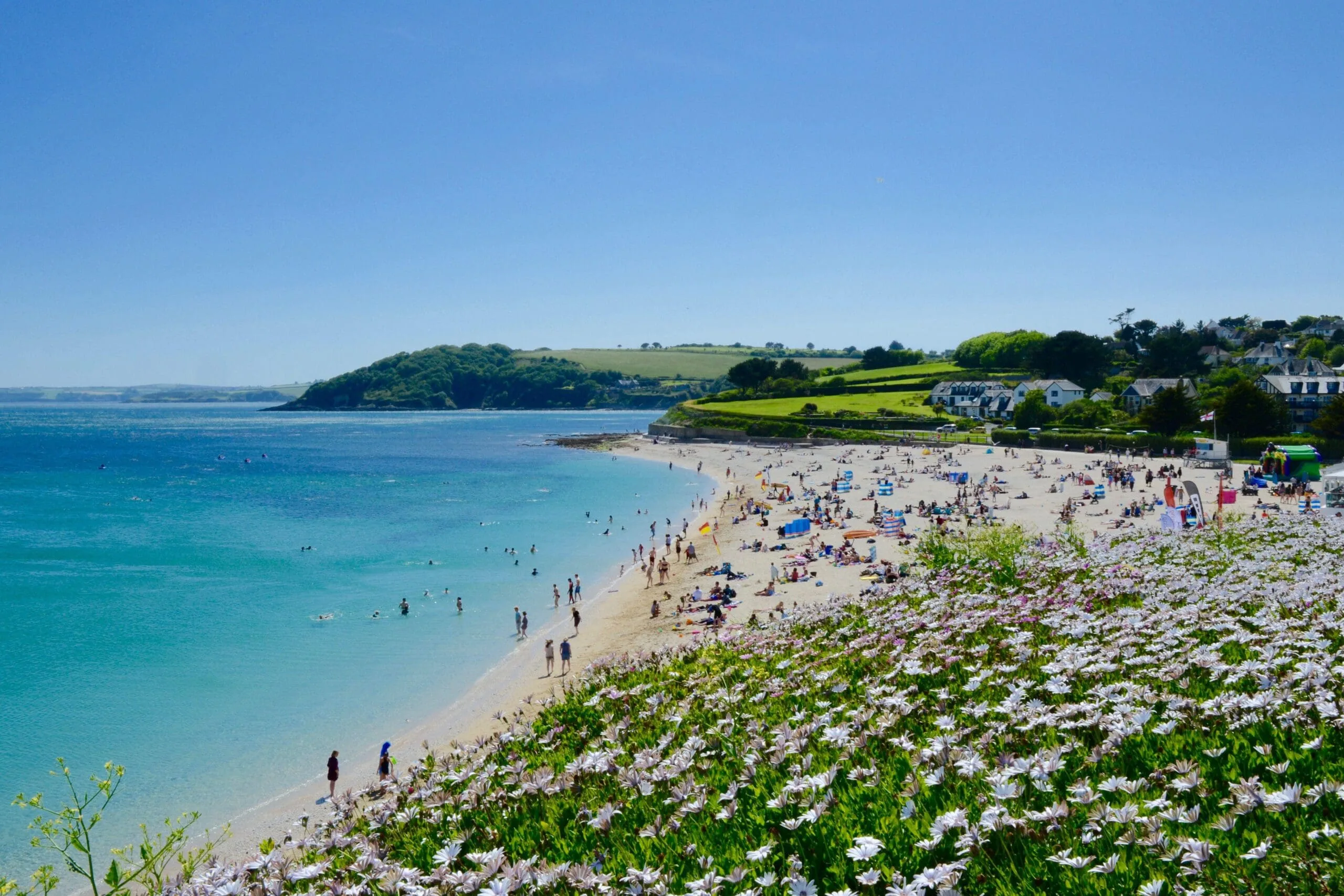 Gyllyngvase beach, Falmouth, Cornwall