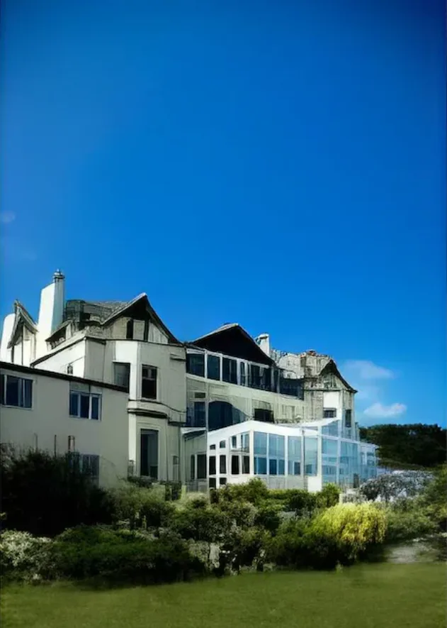 Exterior view, Carbis Bay and Spa Hotel, Cornwall